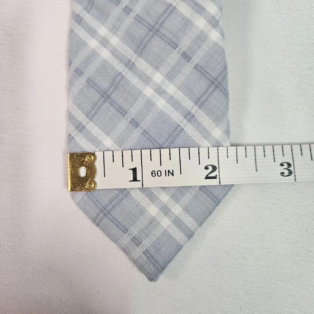 New Penguin by Munsingwear Tie Men Plaid Gray‎ 2.25